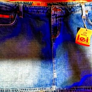 Brand New Jean Skort by Lei